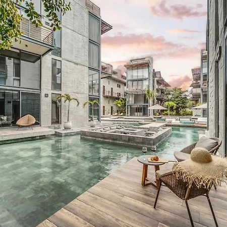 Incredible 1Br Swim Up With Private Cenote And Big Gym Apartment