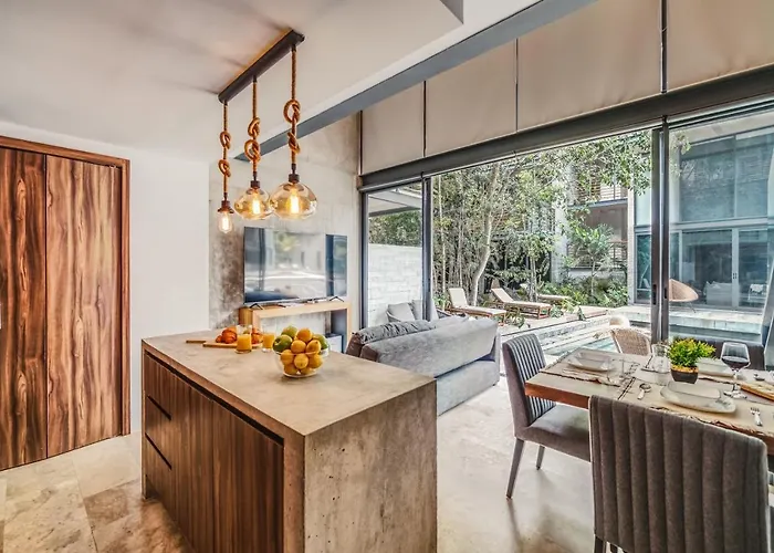 Apartment Incredible 1br Swim Up With Private Cenote And Big Gym *
